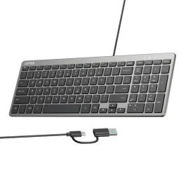 unitek-slimtap-lekka-klawiatura-przewodowa-biurowa-usb-c-usb-a