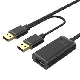 unitek-y-277-czarny-przedluzacz-wzmacniacz-sygnalu-usb-2-0-5m