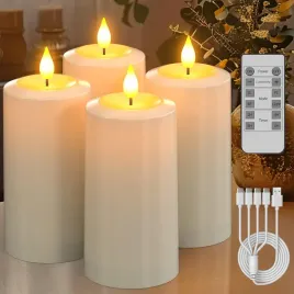 swiece-led-bezplomieniowe-4-szt-z-pilotem-wodoodporne-biale-13-cm