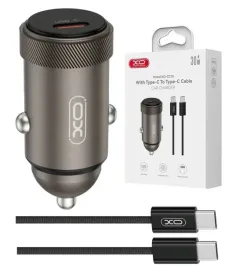 ladowarka-xo-cc70-samochodowa-usb-c-szybkie-ladowanie-pd-30w-do-samochodu