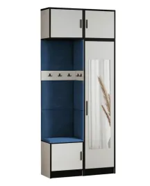garderoba-z-lustrem-dior-11-siedzisko-bialy-tkanina-niebieska-z-nadstawka