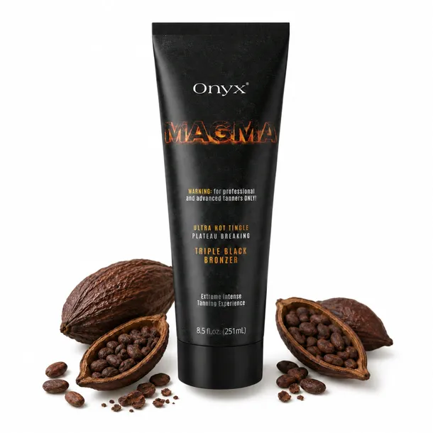 Onyx Magma Tingle mocny bronzer dla zaawansowanych do opalania w solarium
