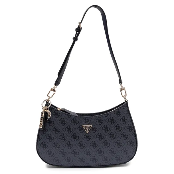 Guess Torebka Damska Do Ręki Elegancka Czarna HWBG9672180-BLACK