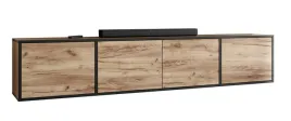 szafka-rtv-coso-4-dab-craft-zloty-z-polka-pod-telewizor-zamknieta
