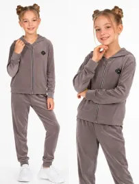 dres-dziewczecy-140-sportowy-welur-bluza-spodnie-komplet-welurowy-zestaw