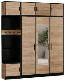garderoba-dior-14-dab-craft-zloty-ecoskora-czarna-siedzisko-z-nadstawka