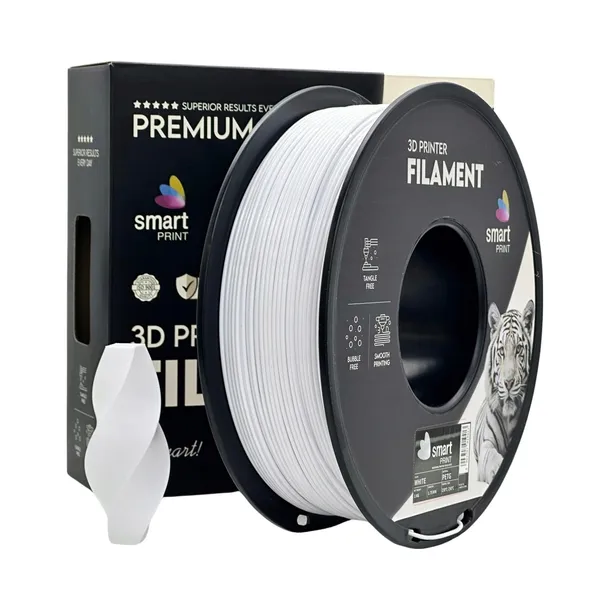 Filament 3D Smart Print PETG biały 1kg 1.75mm SZPULA