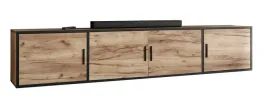 szafka-rtv-dio-4-dab-craft-zloty-z-polka-pod-telewizor-zamknieta