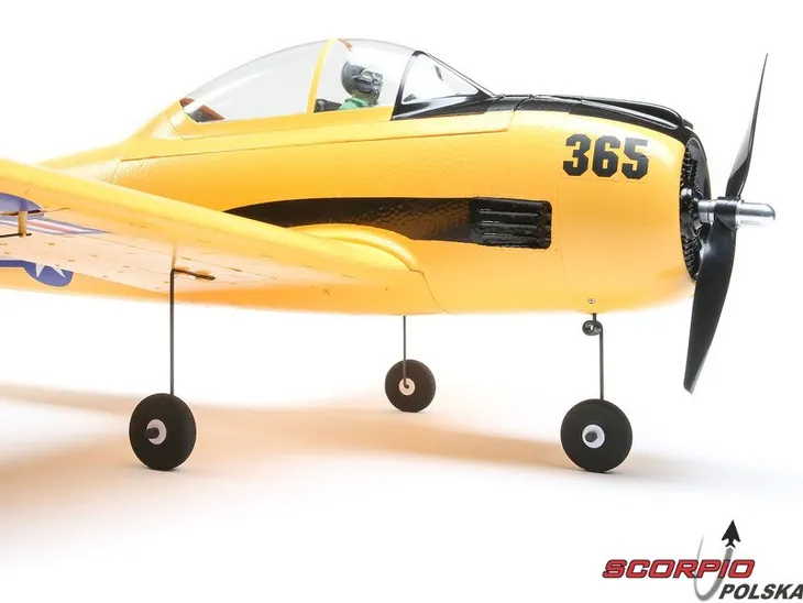 e-flite-t-28-trojan-1-1m-bnf-basic-stan-zlozenia-zlozony-stan-nowy