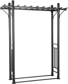 pergola-ogrodowa-metalowa-tarasowa-stylowa-veranda-antracyt-221x186-cm