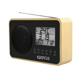 radio-budzik-zegar-termometr-aux