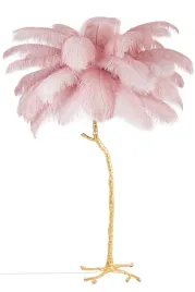 lampa-podlogowa-tiffany-175-rozowa-mosiadz-naturalne-piora