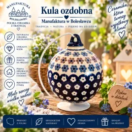 kula-ceramiczna-ozdobna-bombka-duza-manufaktura-boleslawiec