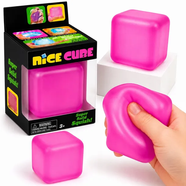 ICE CUBE GNIOTEK ANTYSTRESOWY SQUISHY SWIRL SENSORYCZNY KOSTKA LODU XL