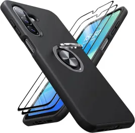 aouia-etui-do-samsung-galaxy-a26-2-szkla-ochronne-z-pierscieniem-360