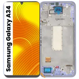 wyswietlacz-z-ramka-do-samsung-galaxy-a34-oryginal-zielony