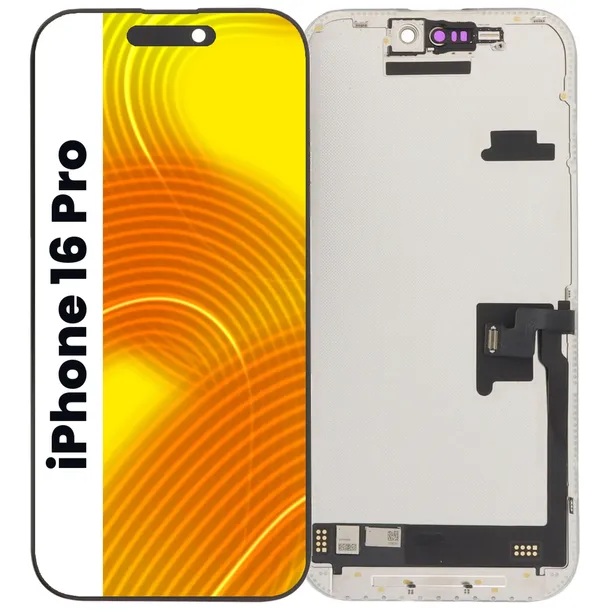 Wyświetlacz do iPhone 16 Pro Zamiennik SOFT OLED 120 Hz