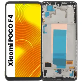 wyswietlacz-oled-z-ramka-do-xiaomi-poco-f4-oryginal-czarny