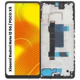 wyswietlacz-z-ramka-do-xiaomi-redmi-note-12-5g-poco-x5-oryginal-czarny