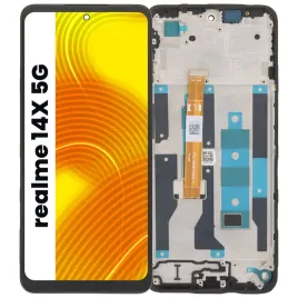 wyswietlacz-z-ramka-do-realme-14x-5g-oryginal-czarny