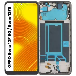 wyswietlacz-z-ramka-do-oppo-reno-13f-5g-reno-13fs-oryginal-grafitowy-szar