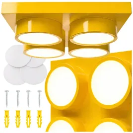 plafon-led-klocek-lego-40x40-cm-zolta-do-pokoju-dzieciecego