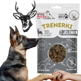 smaczki-treningowe-trenerki-z-jeleniem-dla-psa-miesne-kaski-monobialkowe