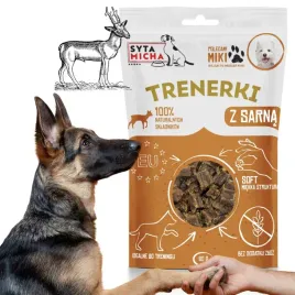 smaczki-treningowe-trenerki-z-sarna-dla-psa-miesne-kaski-monobialkowe