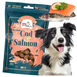 przysmaki-dla-psa-kaski-rybne-dorsz-losos-smaczki-treningowe-fishandseafood