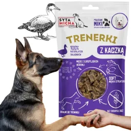 smaczki-treningowe-trenerki-z-kaczka-dla-psa-miesne-kaski-monobialkowe