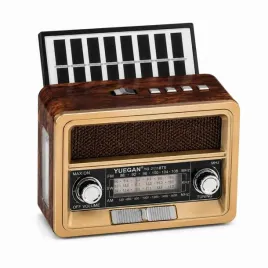 super-radio-przenosne-retro-solarne-brazowy-yg-2111bts-jakosc