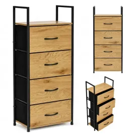 szafka-z-4-szufladami-materialowymi-regal-cm-organizer-tekstylny-loft