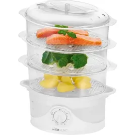 parowar-clatronic-3-poziomy-15l-bialy-800w-dg3665