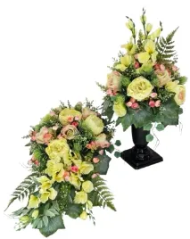 stroik-na-grob-komplet-z-bukietem-peonie-roze-mieczyki-70-cm-bez-roz-zielen