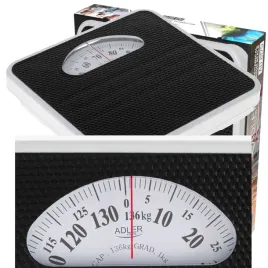 klasyczna-waga-lazienkowa-mechaniczna-analogowa-do-136kg-czarna-adler