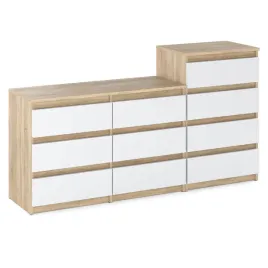 komoda-z-szufladami-160-cm-dab-sonoma-biala-duza-szafka-rtv-kredens-salon