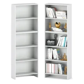 regal-na-ksiazki-dla-dzieci-60-cm-5-polek-bialy-mat