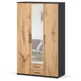 szafa-z-lustrem-120-cm-czarna-dab-wotan-garderoba-na-ubrania-do-sypialni