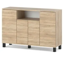 komoda-dab-sonoma-120-cm-4-drzwi-nowoczesna-szafka-rtv-do-salonu-sypialni
