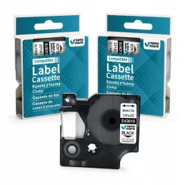3xtasma-specmark-do-dymo-d1-43610-6mm-x-7m-przezroczysta-czarny-nadruk