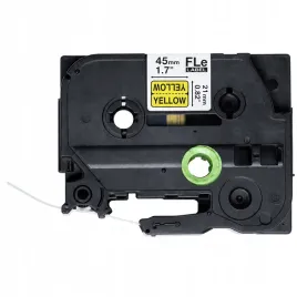 flagi-fle-6511-etykiety-do-drukarki-brother-ptouch-21mm-x-45mm-72szt-zolte
