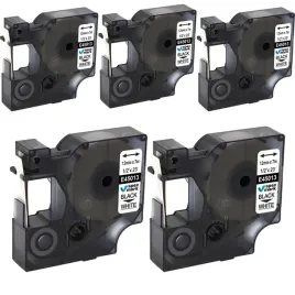 5x-tasma-specmark-do-dymo-d1-45013-12mm-x-7m-biala-czarny-s0720530-lm160