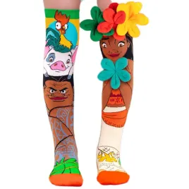 skarpetki-dzieciece-kolanowki-skarpety-vaiana-moana-2-kwiaty-3d-maui-disney