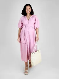 jojo-maman-bebe-rose-pink-teksturowana-sukienka-ciazowa-z-guzikami-l