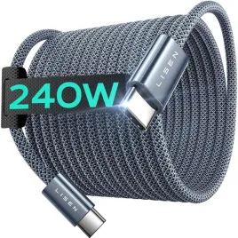 kabel-lisen-usb-typ-c-usb-typ-c-2-m-szary