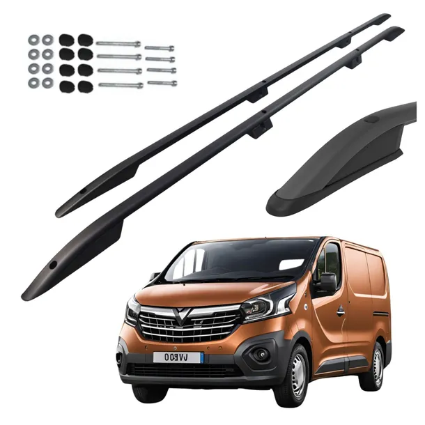 Relingi dachowe OPEL VIVARO RENAULT TRAFIC TALENTO NV300 2014- LONG CZARNE