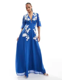 hope-and-ivy-petite-niebieska-maxi-sukienka-v-neck-zdobienie-b25-s