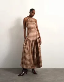 topshop-sukienka-wzor-krata-odkryte-plecy-kieszenie-b23-s