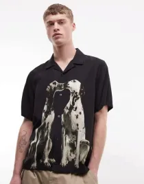 huf-czarna-koszula-krotki-rekaw-guziki-print-b23-xl