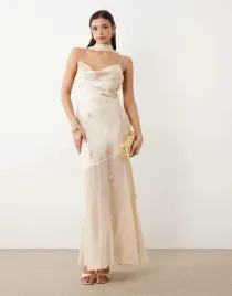 gina-tricot-bezowa-maxi-sukienka-na-ramiaczkach-b23-xs